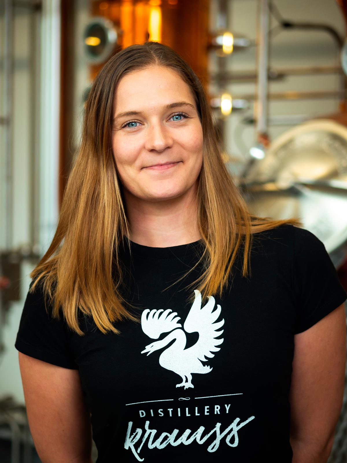 Portraitfoto von Bettina Sturmann, Prokuristin bei Distillery Krauss