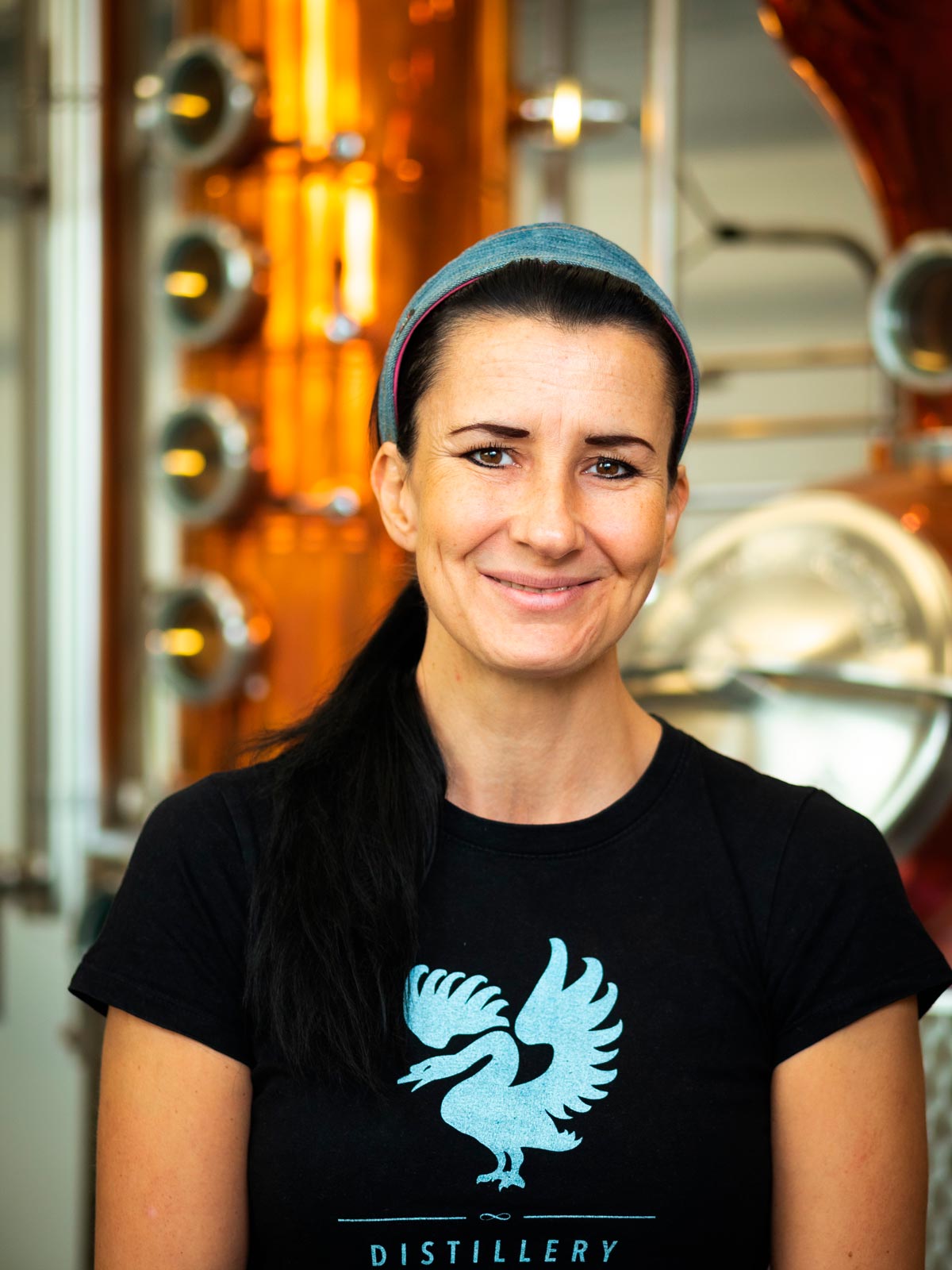 Portraitfoto von Claudia Ulbl, Mitarbeiterin bei Distillery Krauss GmbH