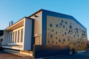 Aussenansicht der Distillery Krauss in St. Martin.