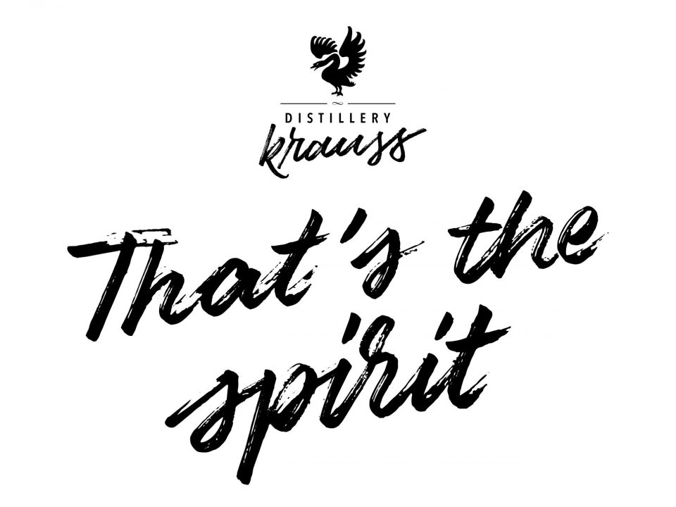 Logo der Distillery Krauss plus thats the spirit