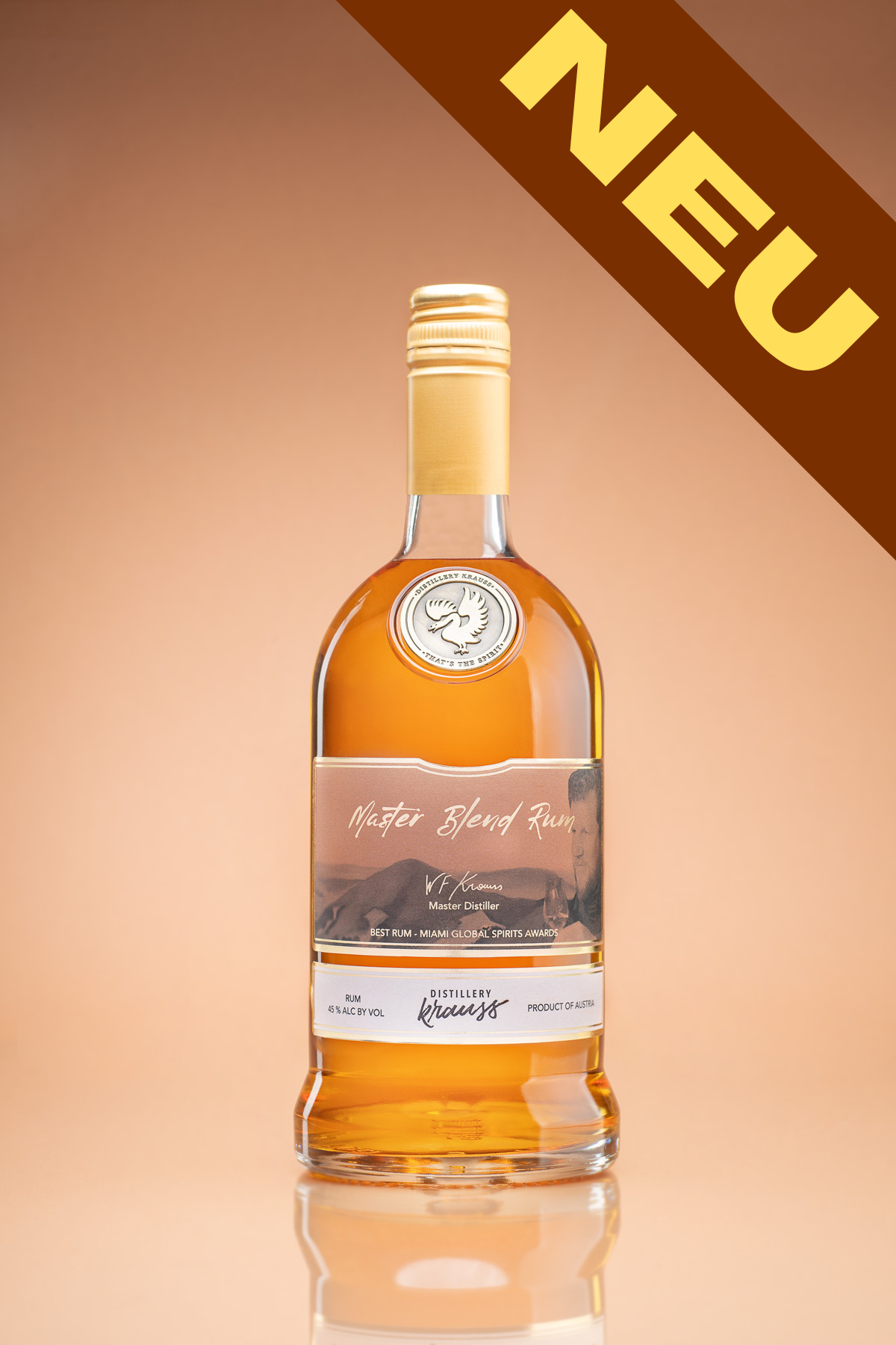 Master Blend Rum der Distillery Krauss